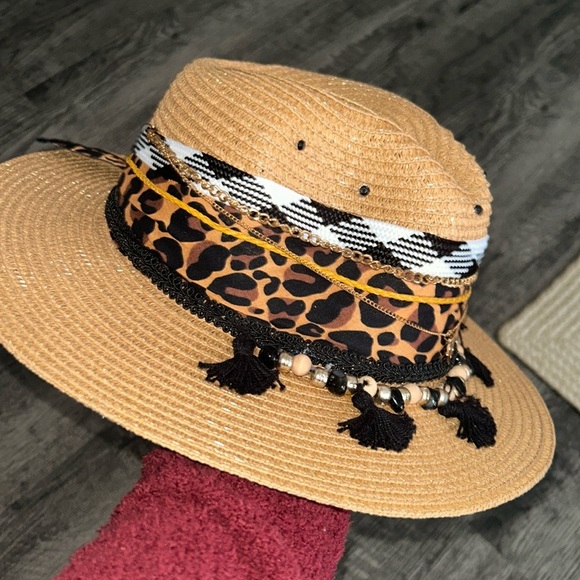 Summer Hat Straw Hat Cowgirl Hat - Picture 1 of 5